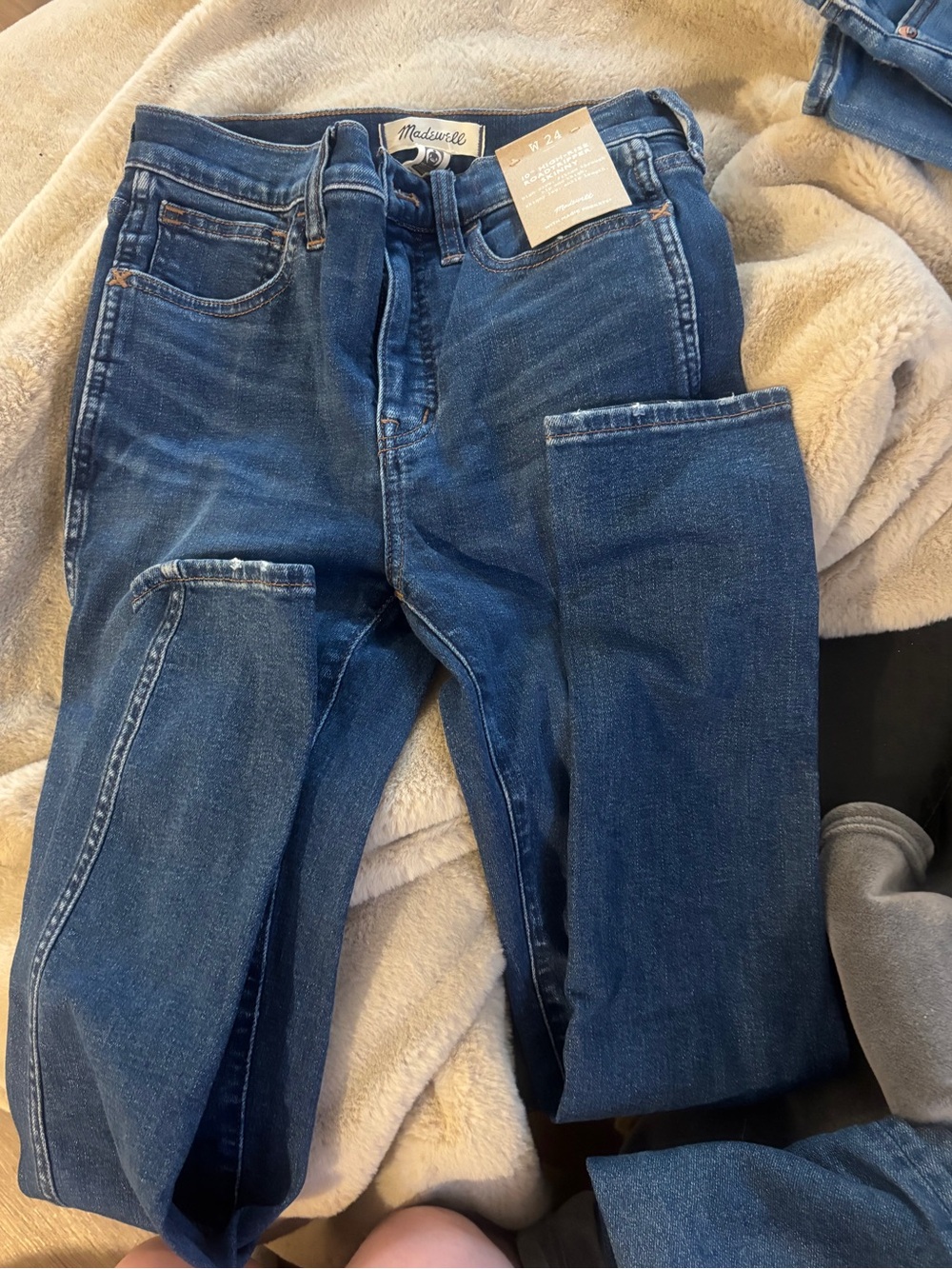 NWT Madewell 10” High-Rise Roadtripper Skinny Jeans
